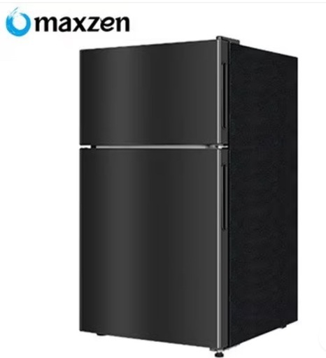 仙台市内トラック荷台渡し無料！ 2023 MAXZEN 87L 冷蔵庫 ブラック 中古 家電 買取品