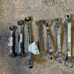 GO-93】レンチ スパナ コンビネーションレンチ ボックススパナ 7本
