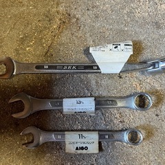 【GO-93】レンチ スパナ コンビネーションレンチ ボックススパナ 7本セット トルクレンチ