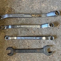【GO-93】レンチ スパナ コンビネーションレンチ ボックススパナ 7本セット トルクレンチ