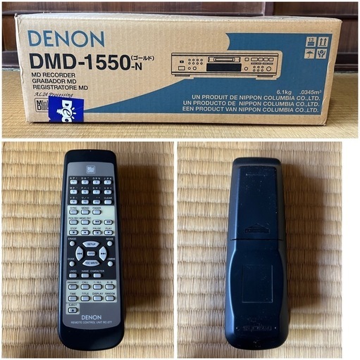 【GO-96】DENON デノン MDレコーダー DMD-1550