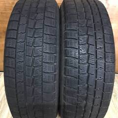☆9部山☆2018年スタッドレス☆　STRANGER 15インチ　5.5J　PCD100　4穴　ET38　ハブ径約67　DUNLOP WINTERMAX　175/65R15　2018年　整理番号：NG2024/07/08①