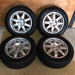 ☆八部山☆スタッドレス☆ AGA アルミホイール 15インチ 6J PCD108 4穴