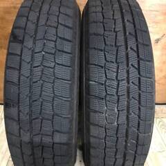 ☆バリ溝☆2021年スタッドレス☆　Weds JOKER 13インチ 4.5J PCD100 4穴 ET50 ハブ径約71　DUNLOP WINTERMAX　155/70R13　 整理番号：NG2024/07/16①