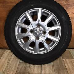 ルイヴィトン エクリプス・トゥルーストワレPM  M43384【Aランク】(中古)-☆バリ溝☆2021年スタッドレス☆　Weds JOKER 13インチ 4.5J PCD100 4穴 ET50 ハブ径約71　DUNLOP WINTERMAX　155/70R13　 整理番号：NG2024/07/16①