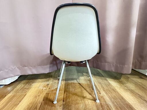 家具 生活家具 Herman Miller　サイドシェルチェア　オレンジ×ブラック×グレー