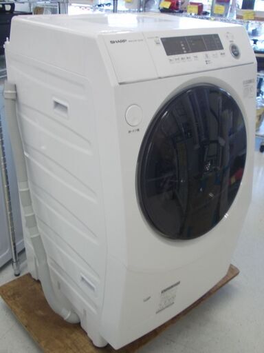 SHARP　ドラム式洗濯機　10.0㎏　2021年製　ES-H10F-WR