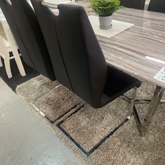 ダイニングテーブルセット　天板:石