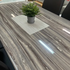 ダイニングテーブルセット　天板:石