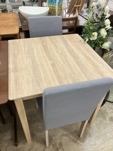 未使用 幸家具 ダイニング３点セット No.1294● ※現金、クレジット、スマホ決済対応※