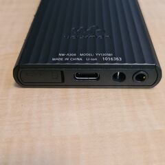 ウォークマンWALKMAN2023年モデル ブラック NW-A306/Sony Digital Media Player | NW-A306