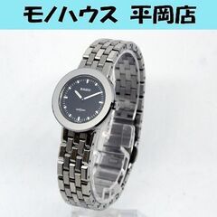 RADO 153.0342.3 DIASTAR クオーツ式腕時計 2針 ブラックダイヤル レディース 化粧箱付属 24年8月電池交換 札幌市 清田区 平岡 RADO 153.0342.3 DIASTAR クオーツ式腕時計 2針 ブラックダイヤル