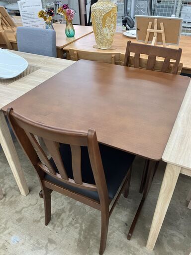 未使用 幸家具 ダイニング３点セット No.1292● ※現金、クレジット、スマホ決済対応※