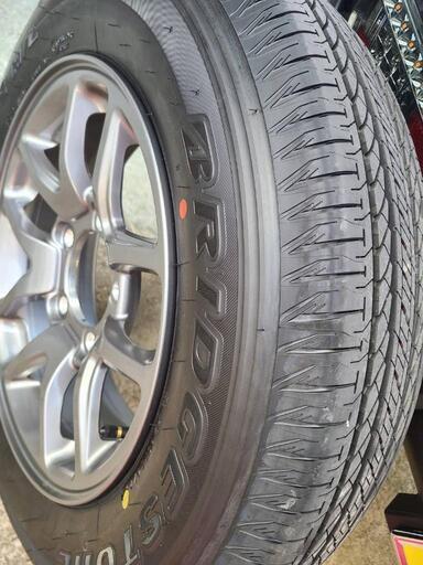 新型ジムニー　タイヤホイールセット\u0026スペア　テール付き