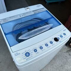 【動作保証あり】Haier ハイアール 2017年 JW-C55CK 5.5kg 洗濯機【管理KRS680】