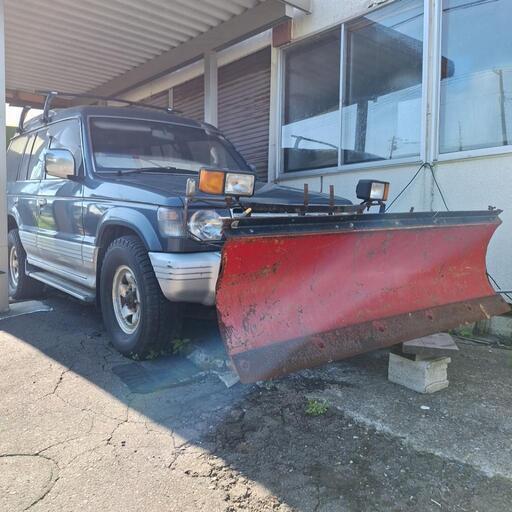 バジェロV44W❗e/g 4D56 Dターボ❗メイヤー油圧シリンダー左右上下OK❗
