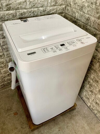 大阪送料無料★3か月保障付き★洗濯機★2022年★ヤマダ★4.5kg★YWM-T45H1★S-218