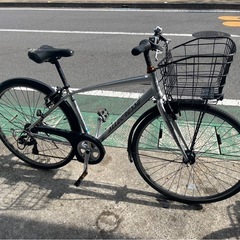 クロスバイク　オートライト仕様
