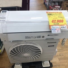 K067★Panasonic製★2019年製冷暖房兼用エアコン6畳用★3カ月間保証付き★取付手配可能 K067☆Panasonic製☆2019年製冷暖房兼用エアコン6畳用☆3