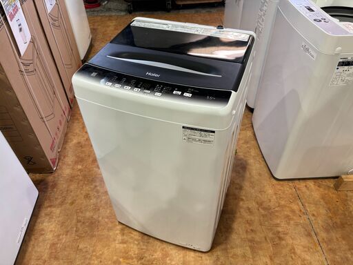 ✨安心の分解洗浄済✨Haier 2022年製 5.5Kg 洗濯機 JW-U55HK 【愛市I4S032844-007】
