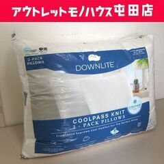 開封未使用 DOWNLITE クールパス接触冷感まくら 2個セッ...