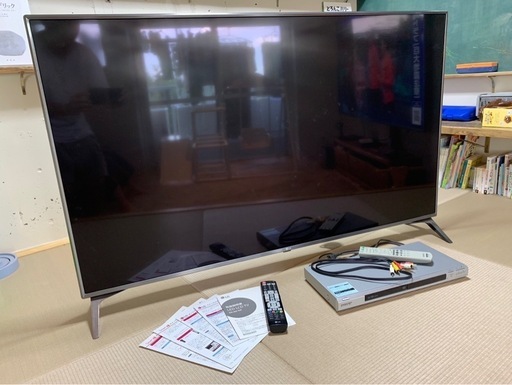 LG製55インチ液晶テレビ【55UJ6100】2018年製