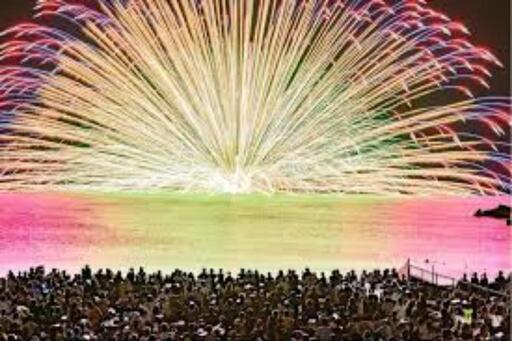 三国花火　有料指定席イス席　2枚