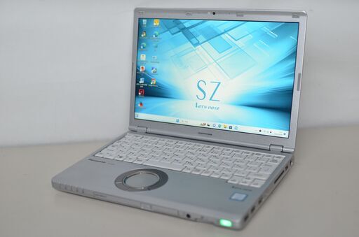 訳あり中古軽量ノートPC Panasonic CF-SZ6P27LC Windows11+office Core i5-7200U/メモリ8GB/SSD256GB/12.1インチ/無線/webカメラ/DVDマルチ