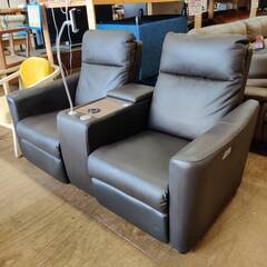 【愛品倶楽部柏店】NITORI 電動リクライニング2Pソファ Nストラス