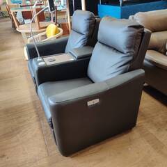 【愛品倶楽部柏店】NITORI 電動リクライニング2Pソファ Nストラス