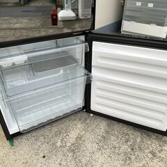 【動作保証あり】TWINBIRD ツインバード 2020年 HR-EJ11B 110L 2ドア 冷凍冷蔵庫 ミラードア【管理KRR631】