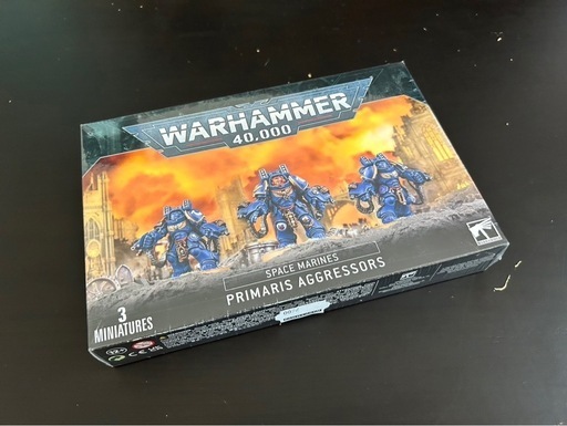 【WARHAMMER】スペースマリーン・プライマリス・アグレッサー