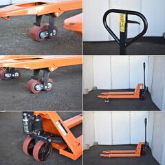 【ヤ取終了8/30】≪yt1552ジ≫ MonotaRO/モノタロウ ハンドパレットトラック 軽量タイプ 1500kg 57780714 ハンドリフト/ハンドリフター 60722-13