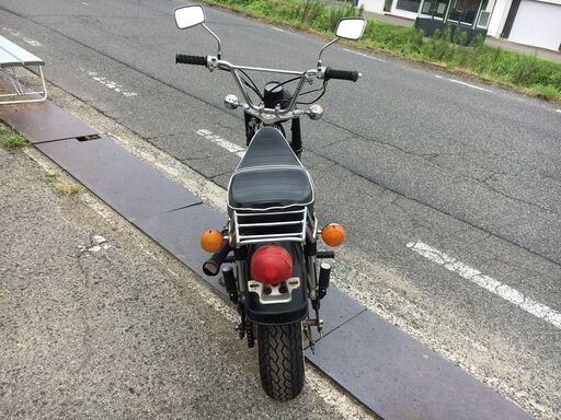 福山市 瀬戸町 スズキ バンバン50S RV50 実働 書類付き 前後5.40ワイド