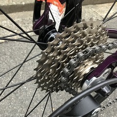  ☆新車☆アルミフレーム18段クロスバイク