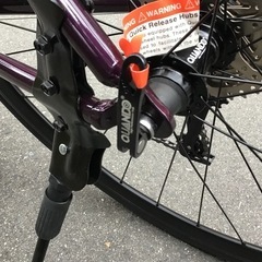  ☆新車☆アルミフレーム18段クロスバイク