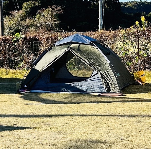 ワンタッチテントとワンタッチタープ
