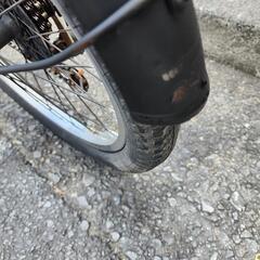 折りたたみ自転車　ＨＵＭＭＥＲ　２０インチ　６変速　黒　配達可能