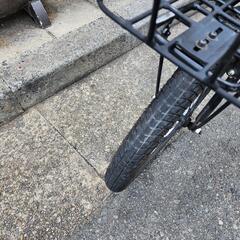 折りたたみ自転車　ＨＵＭＭＥＲ　２０インチ　６変速　黒　配達可能