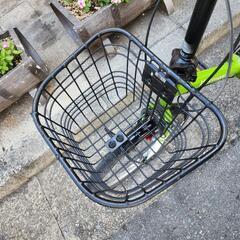 折りたたみ自転車　ＶＯＬＫＳＷＡＧＥＮ　２０インチ　６変速　カゴ　付き　緑　配達可能