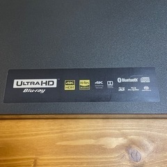 【お売りします】SONY UHD対応 ブルーレイディスクプレーヤーUBP-X800M2