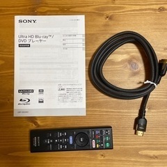 【お売りします】SONY UHD対応 ブルーレイディスクプレーヤーUBP-X800M2