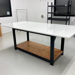 レア品】作業台 デイスプレイ テーブル OSB×メラミン インテリア ガレージ
