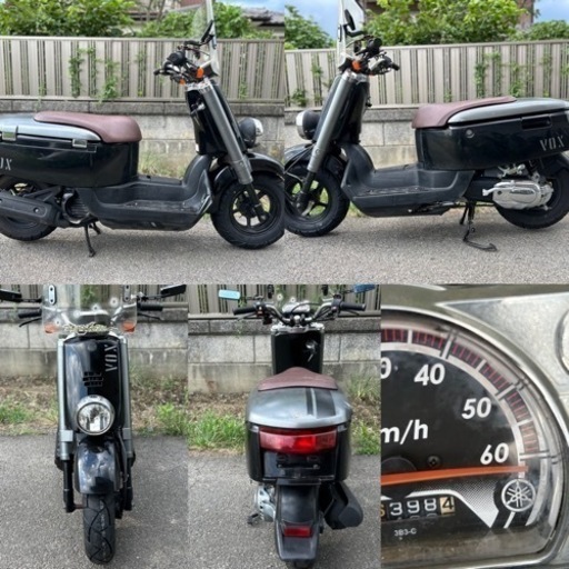 ☆VOX50低燃費FIモデル☆シート・プラグ・グリップなど新品交換^_^色々整したので快調ですよ☆50cc原付スクーター☆ ⭐️VOX低燃費FIモデル⭐️タイヤ・バッテリー・シート・プラグなど