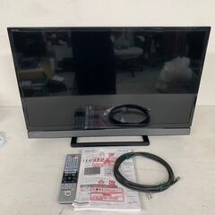 【TOSHIBA】 東芝 REGZA 32V 液晶カラーテレビ 32V31 2018年製 レグザ N0302