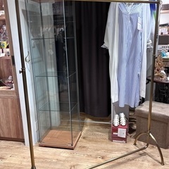 アンティークゴールドハンガーラック120cm