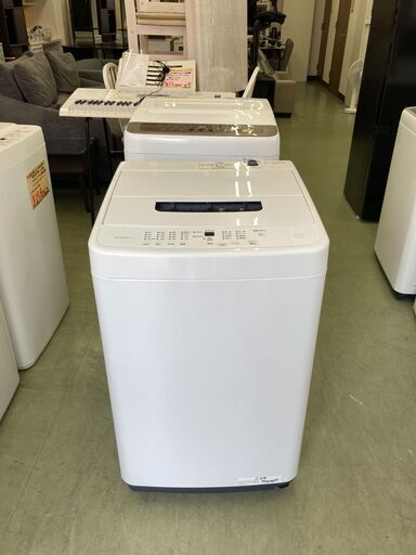 【リサイクルショップ　ピカソ　小松原】★分解洗浄済み★2023年製 アイリスオーヤマ 5kg 洗濯機 IAW-T504★7442★