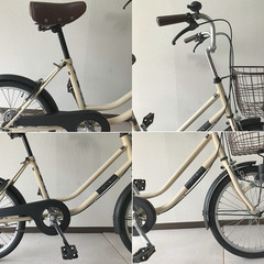 【サブスク利用も可能❕】２０インチ - アイボリー /　CURIOUS mini【整備済み】20001A サブスク利用も可能❕】20インチ - アイボリー / CURIOUS mini【整備