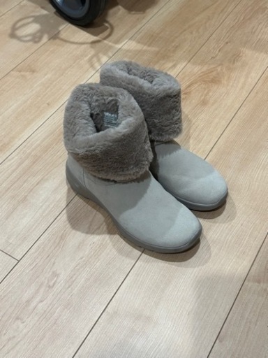 【美品】スケッチャーズ　ムートンブーツ　24cm