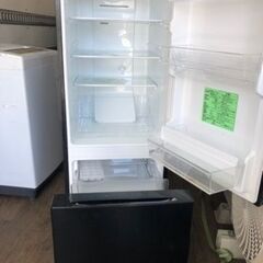 NO 371 🌈福岡市内配送設置無料✨🌈 2024年 REFAGE YRZ-F15LK 2ドア冷蔵庫 156L 右開き ブラック